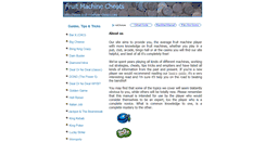Desktop Screenshot of fruit-machine-cheats.com